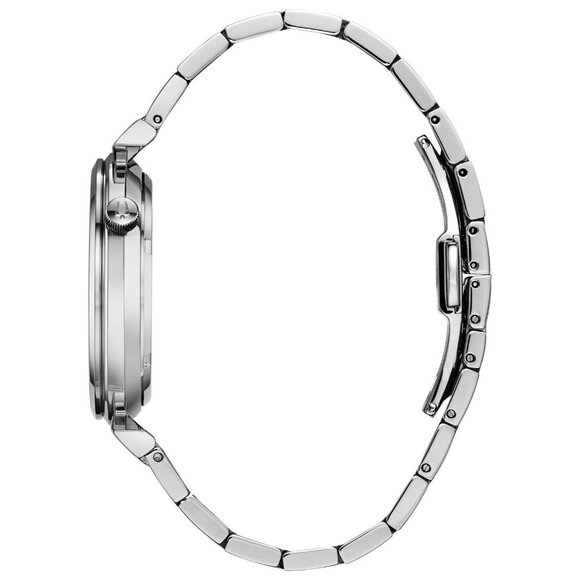 Bulova Men Automatic Classic Regatta Silver Stainless Steel Watch - Picture 4 of 5